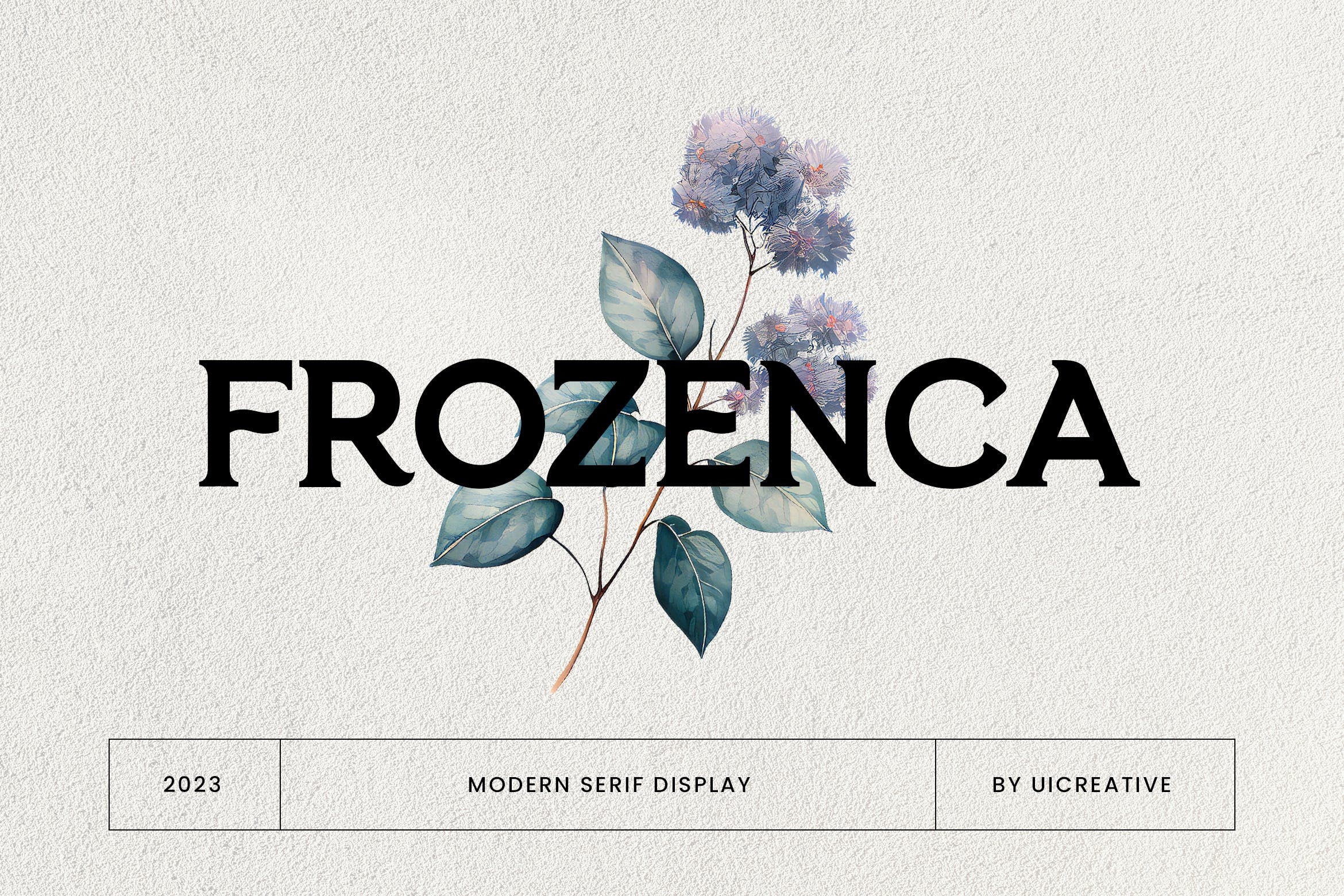 Frozenca Font