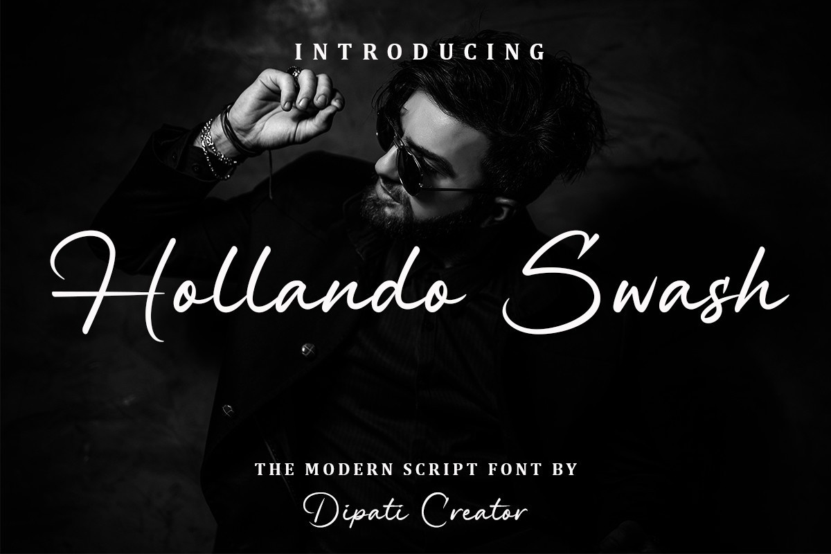 Hollando Swash Font