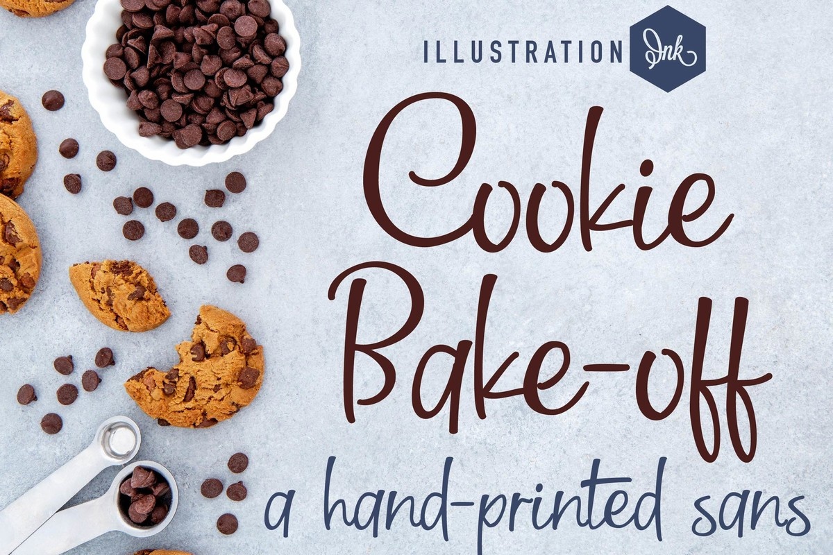 Example font PN Cookie Bakeoff #1