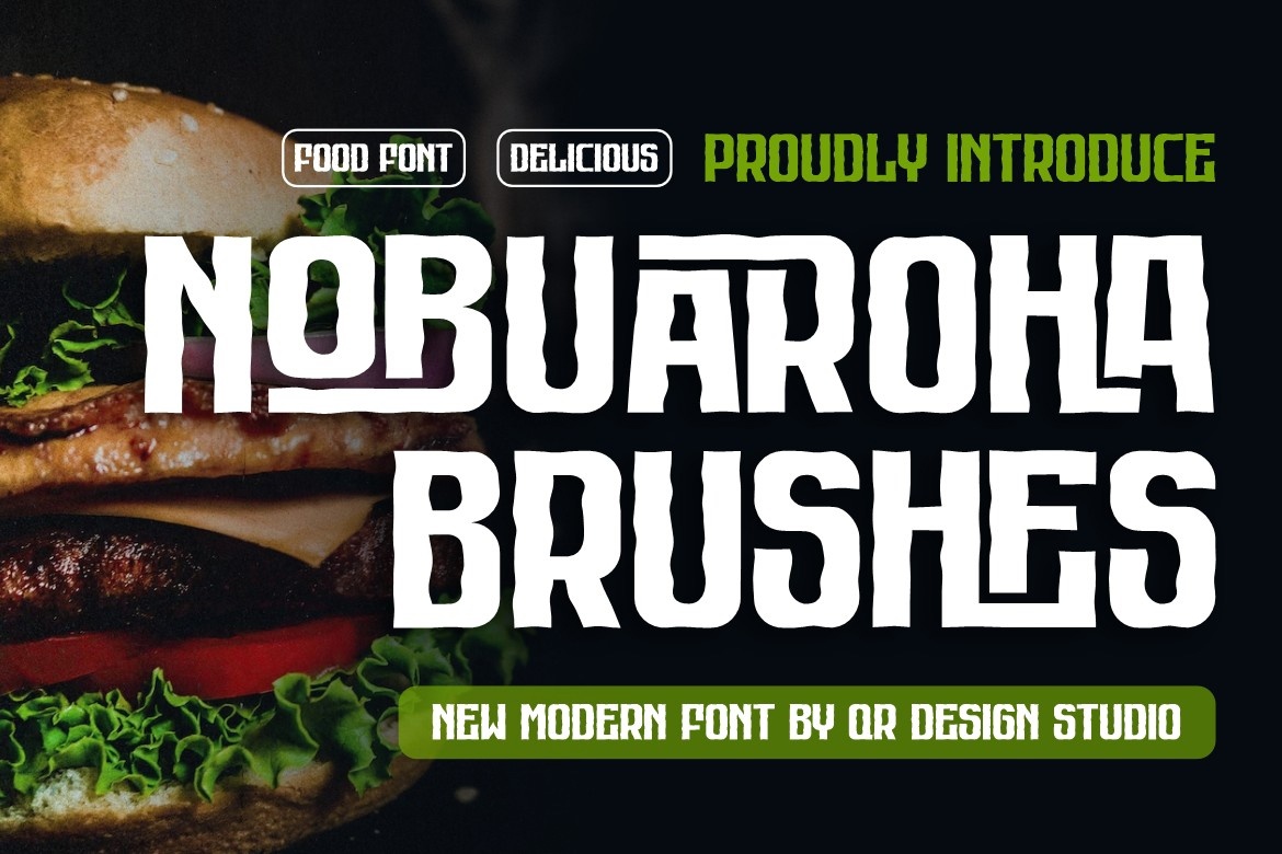 Example font Nobuaroha Brushes #1