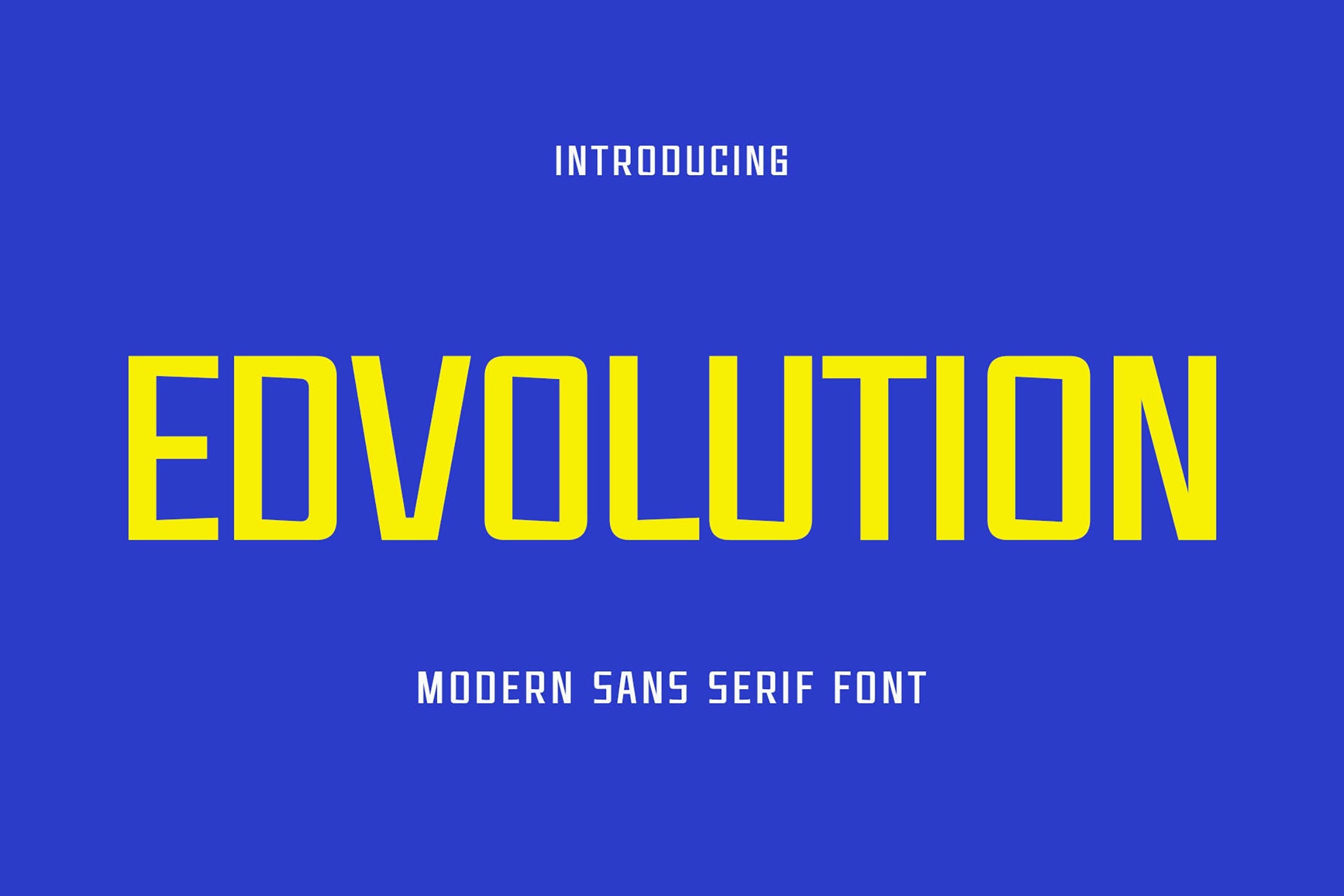 Edvolution Font