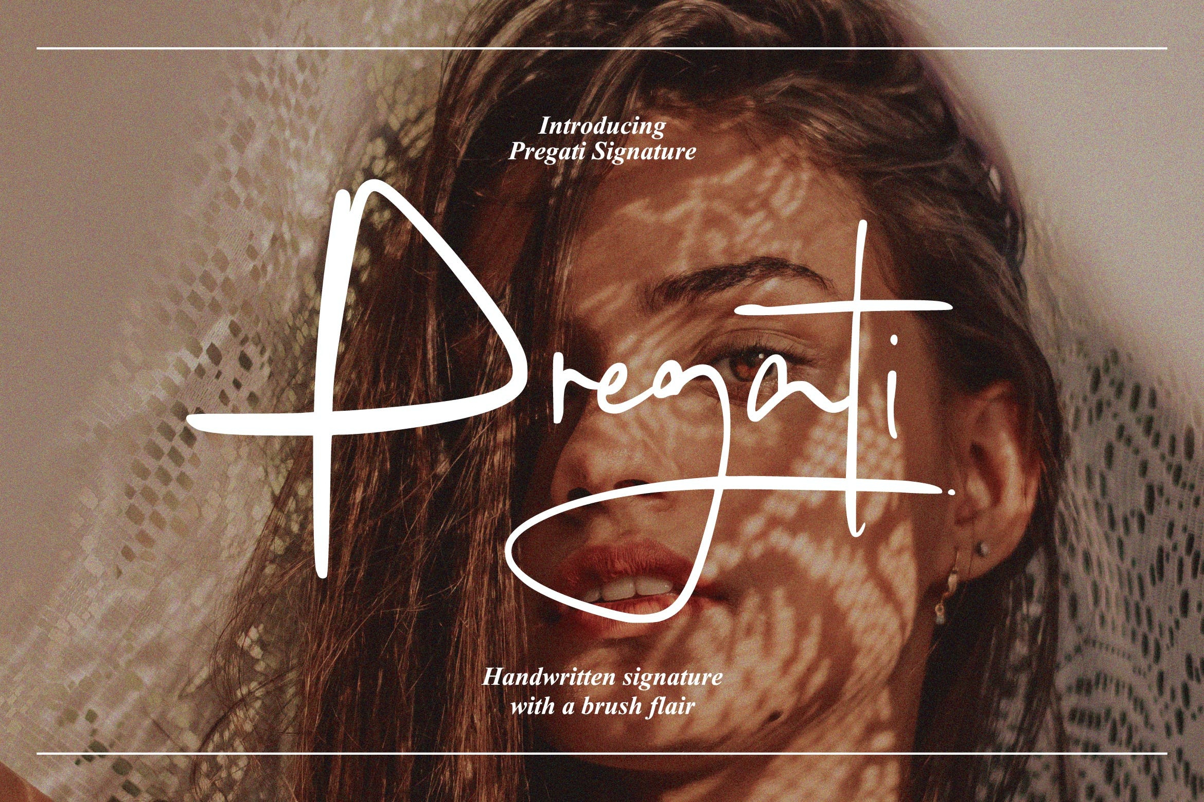 Pregati Signature Font