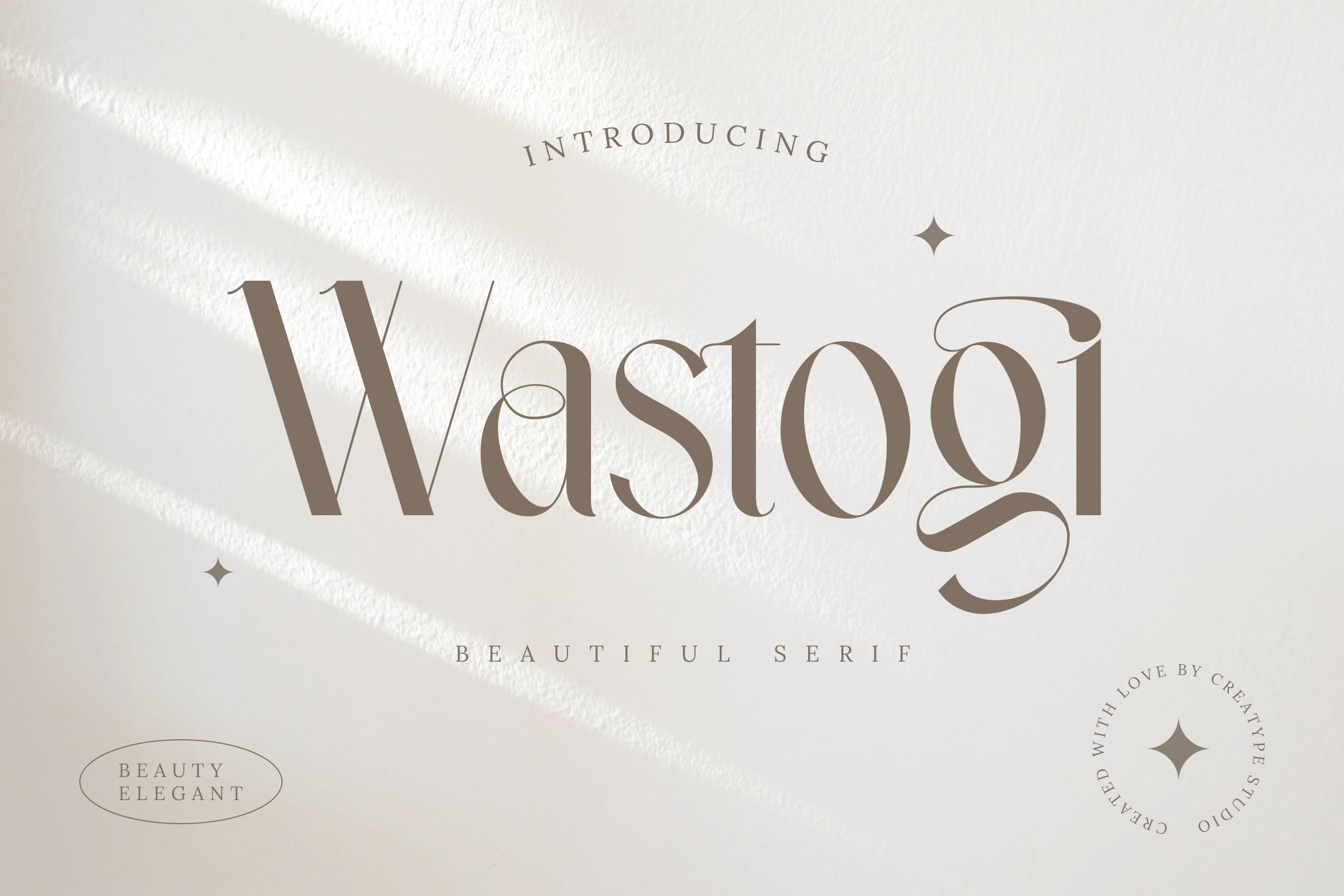 Example font Wastogi #1