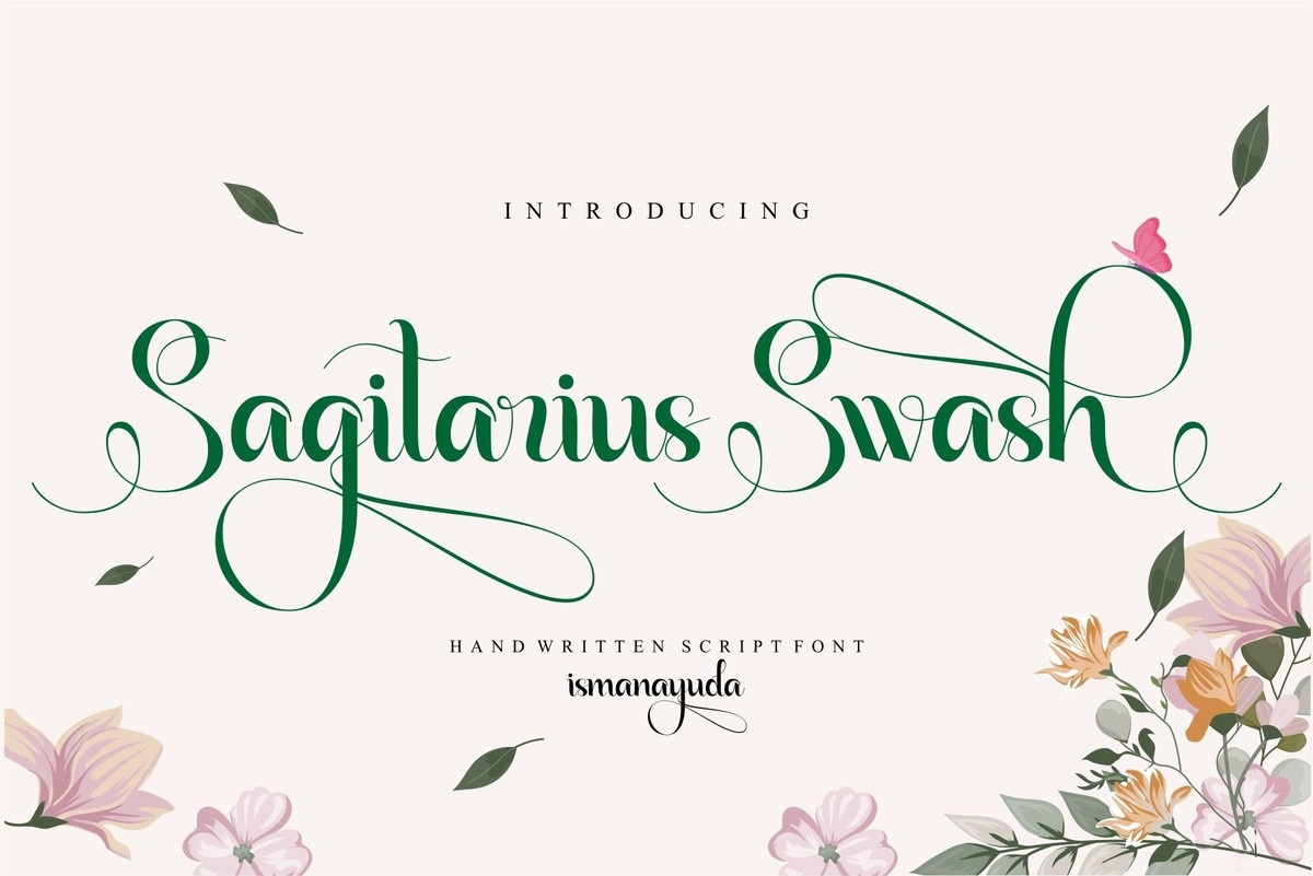 Sagitarius Swash Font