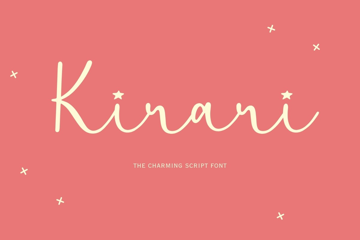 Example font Kirari #1