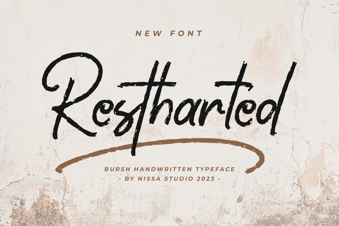 Restharted Font