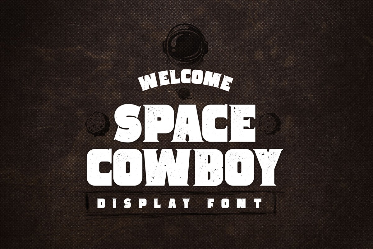 Example font Space Cowboy #1