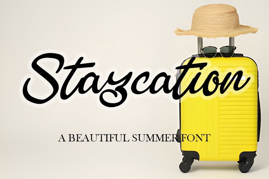 Staycation Font