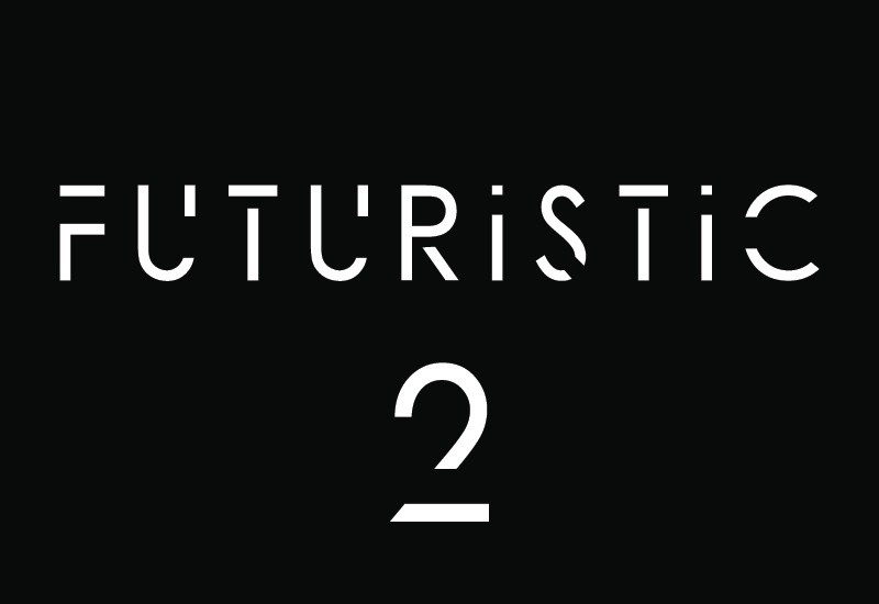 Example font Futuristic 2 #1