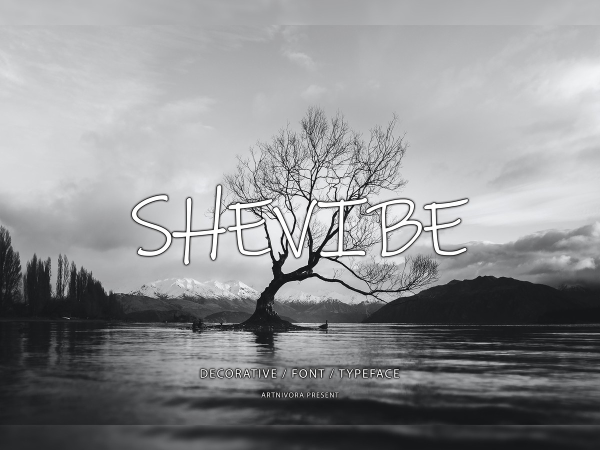 Example font Shevibe #1