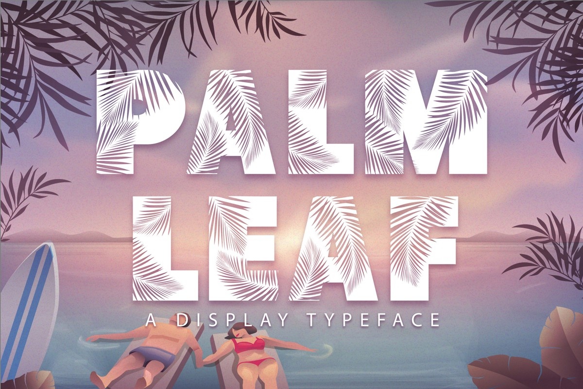 Palm Leaf Font
