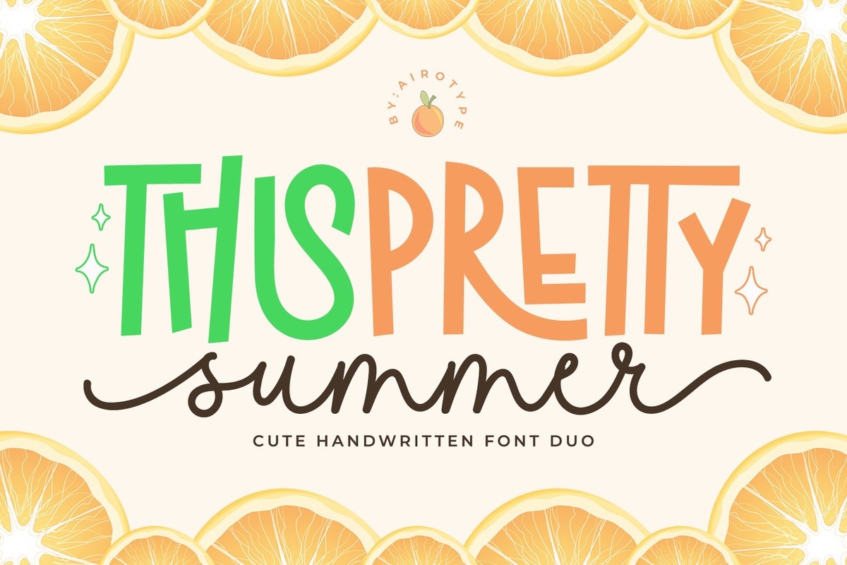 Pretty Summer Font