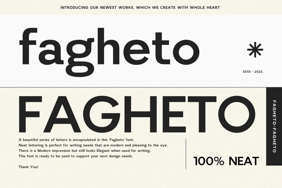 Fagheto Font