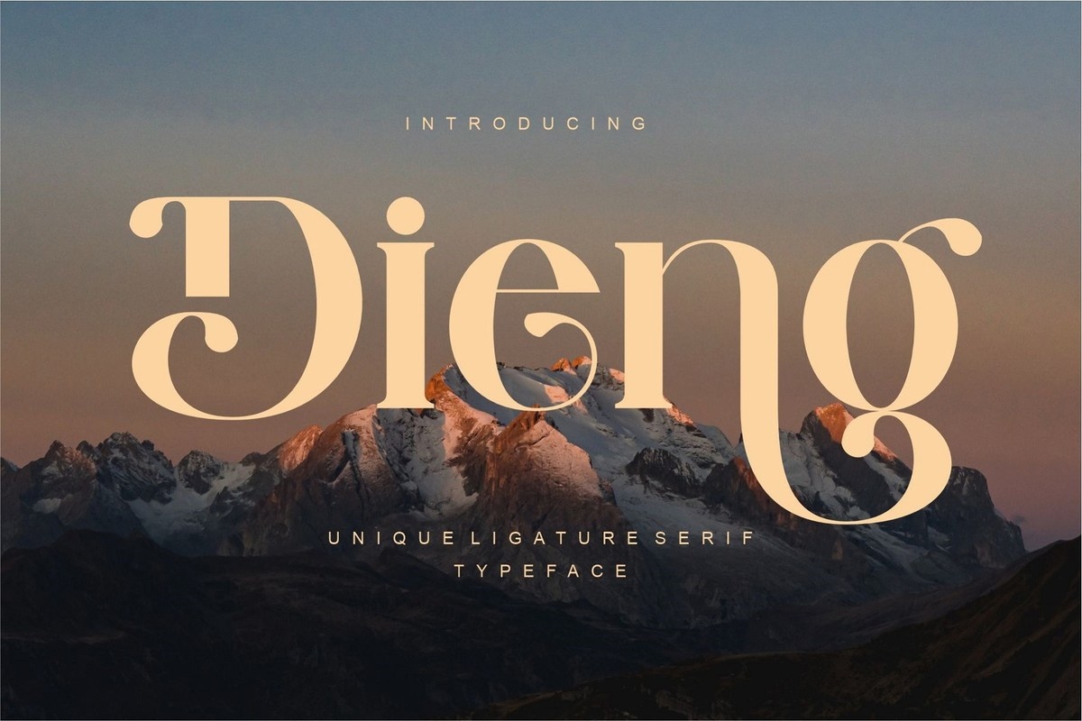 Dieng Font