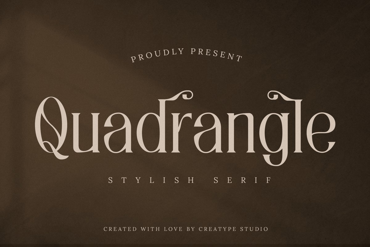 Quadrangle Font