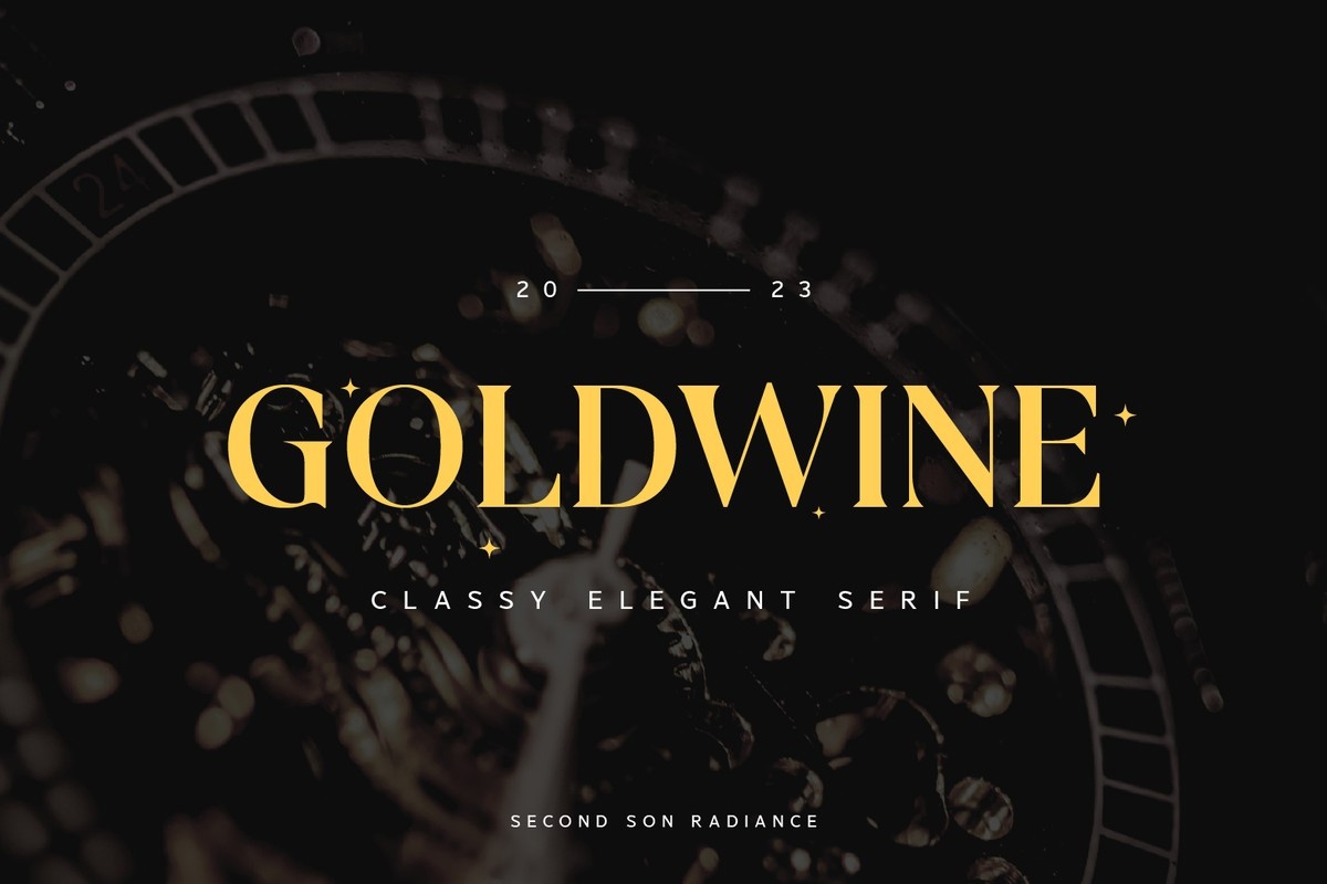 Goldwine Font