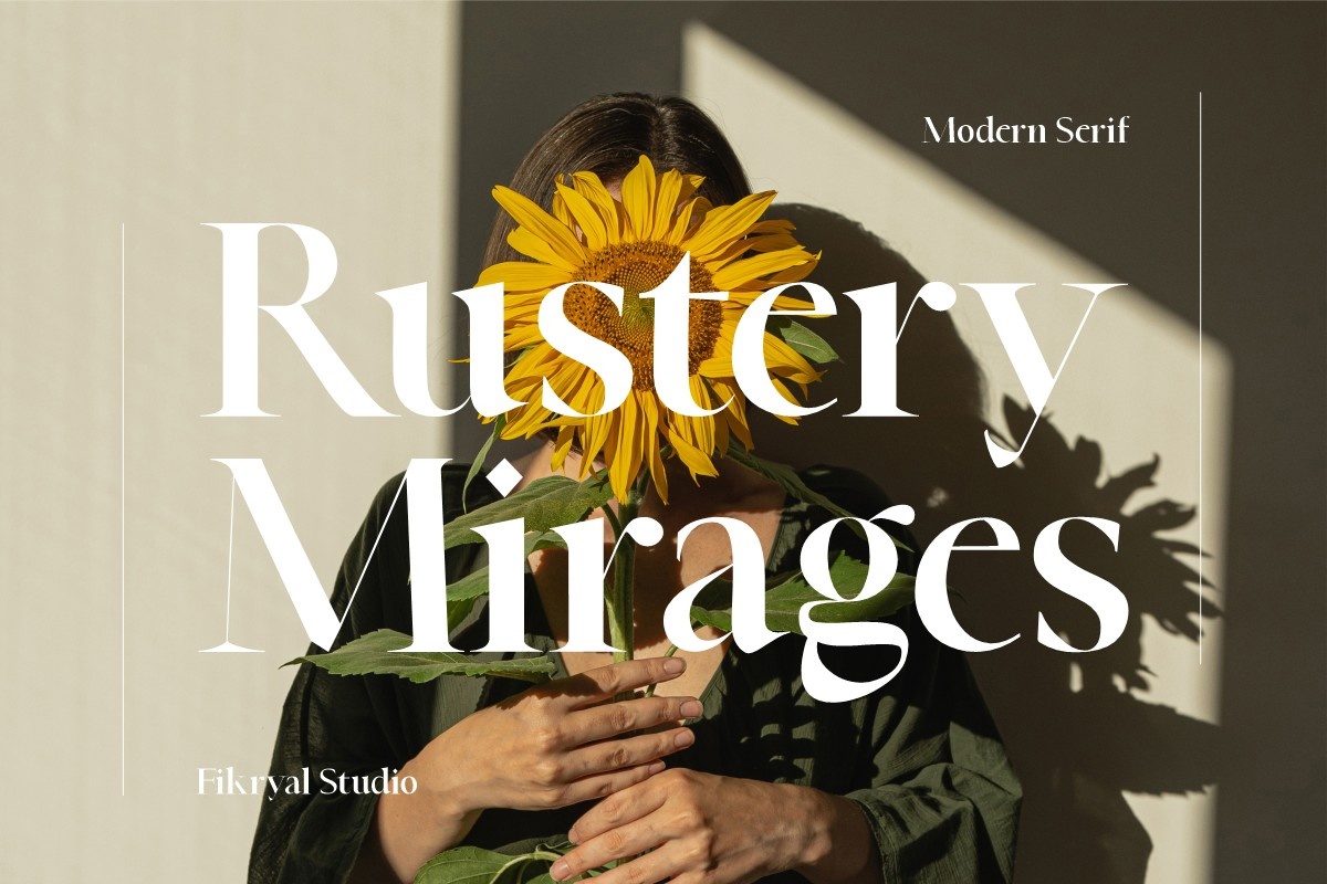 Rustery Mirage Font