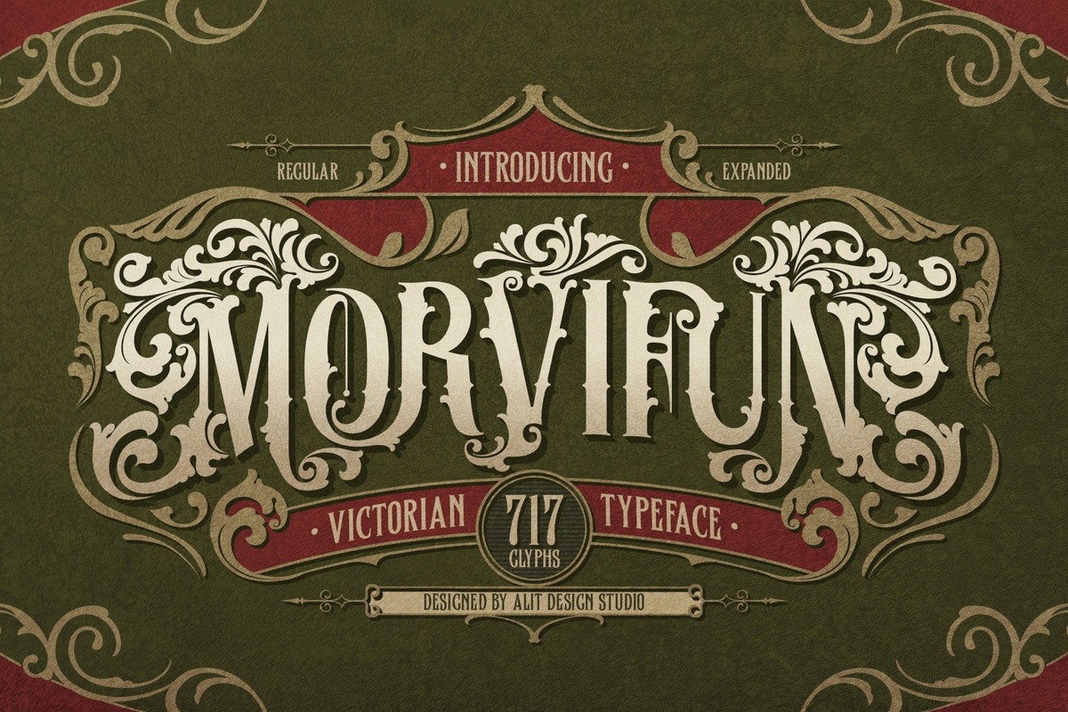 Example font Morvifun #1
