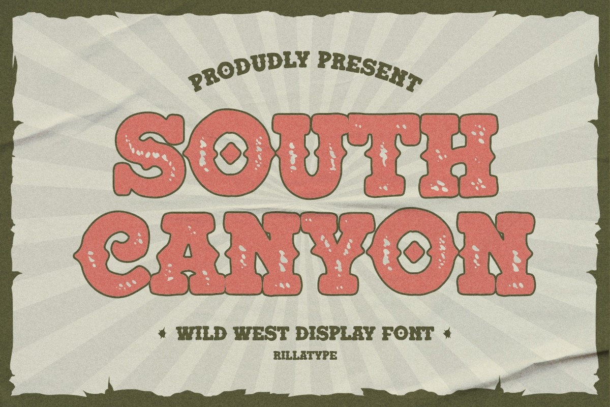 South Canyon Font