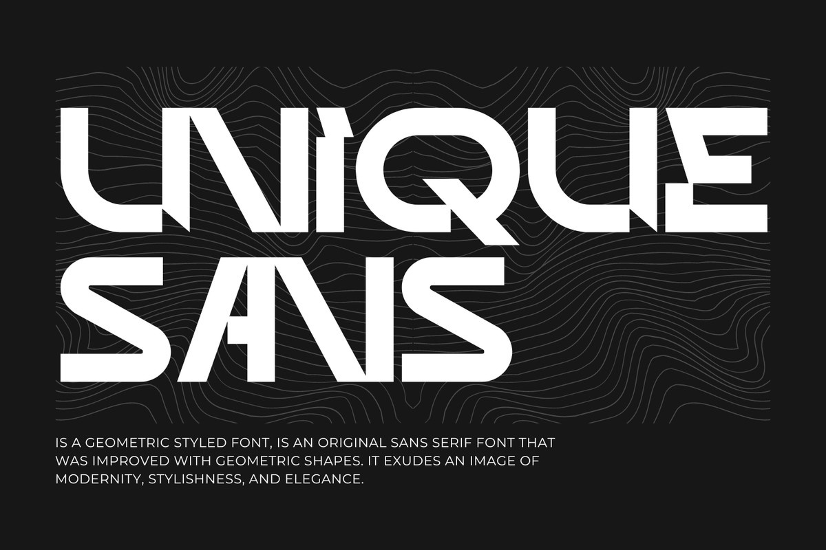 Unique Sans Font