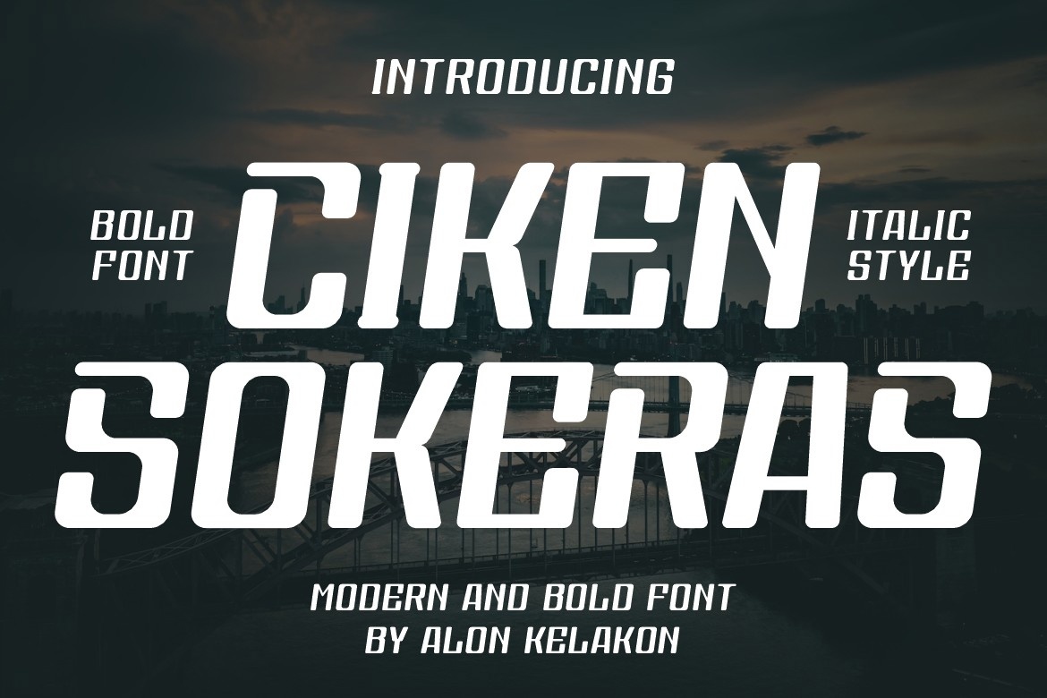 Ciken Sokeras Font