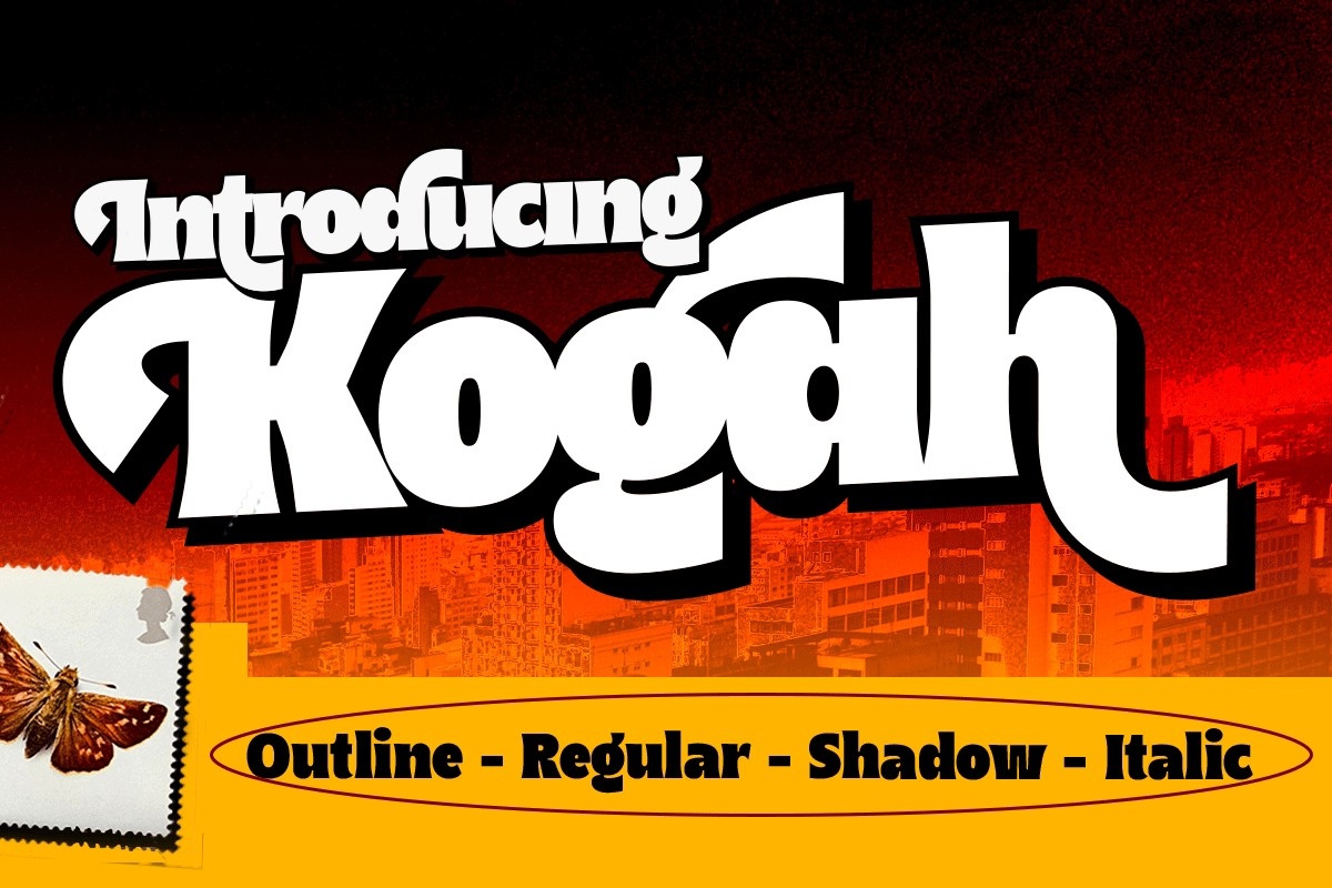 Example font Kogah #1