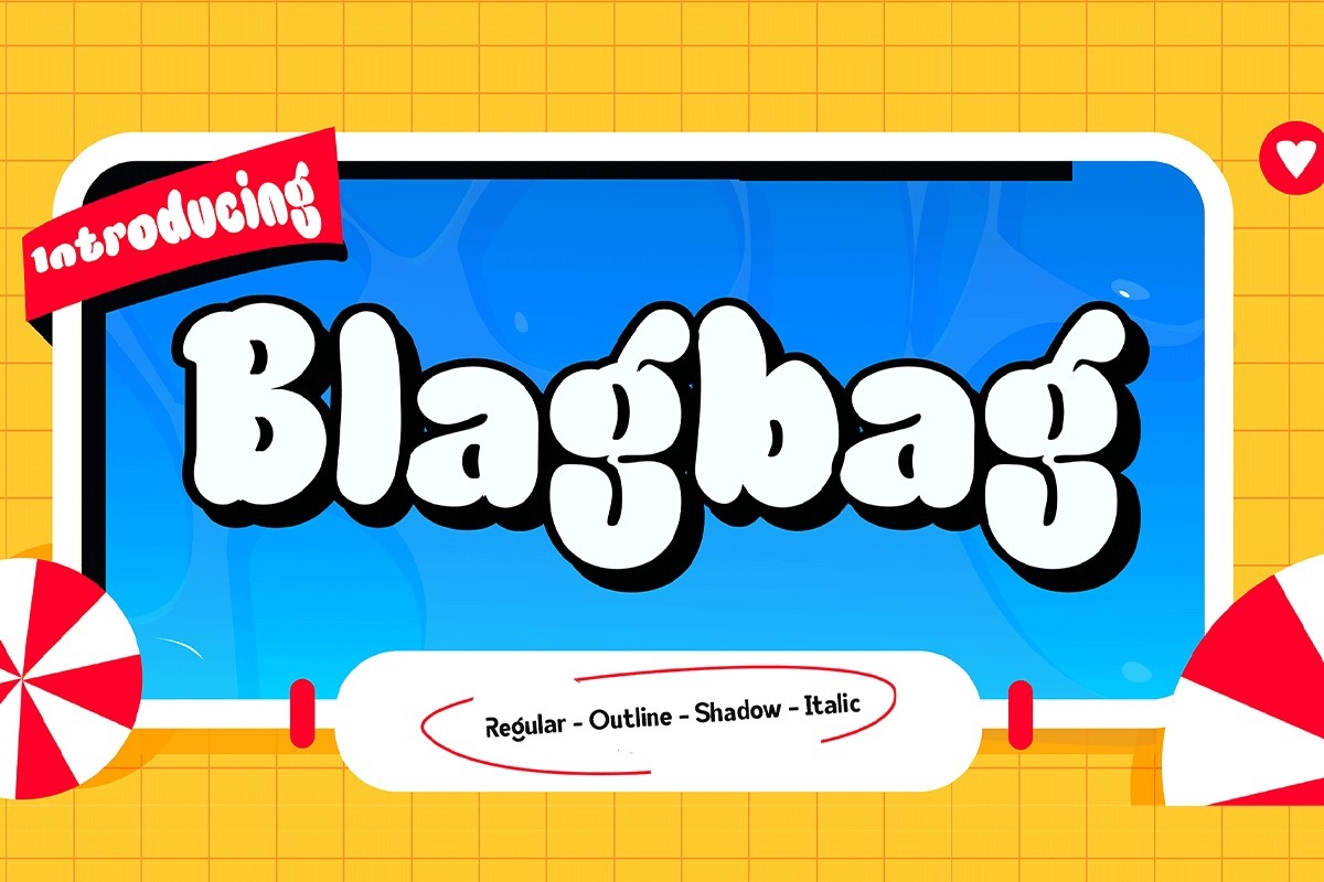 Blagbag Font