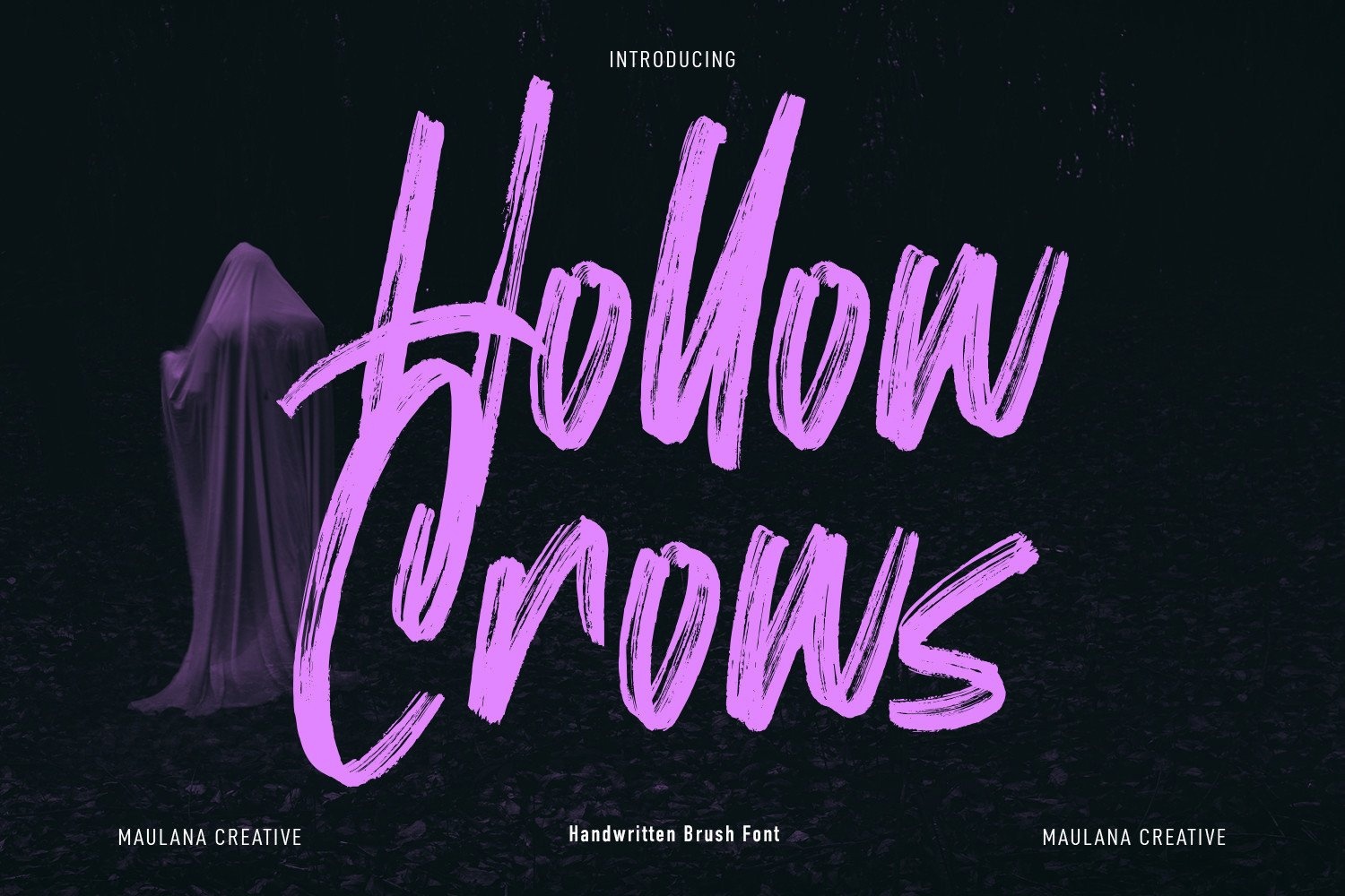 Example font Hollow Crows #1