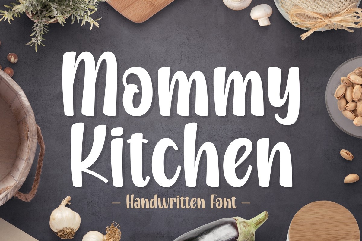 Example font Mommy Kitchen #1