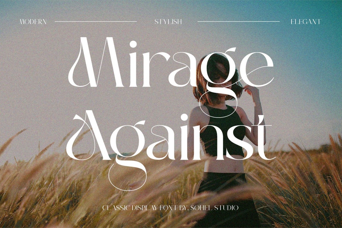 Mirage Against Font
