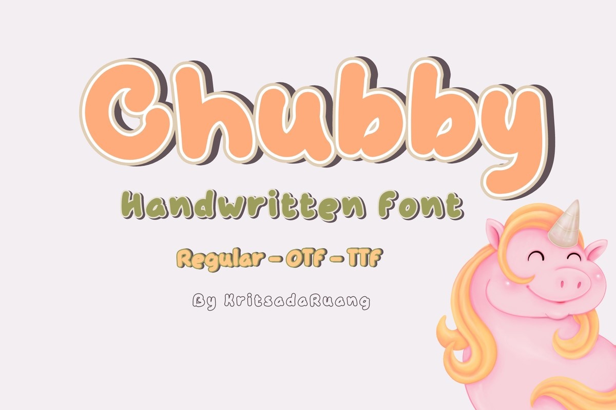 Chubby Font