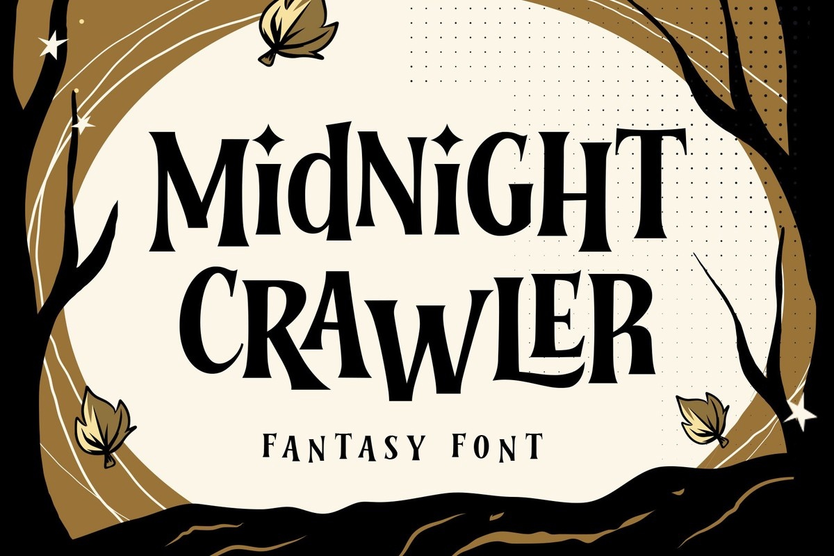 Example font Nightmare Crawler #1