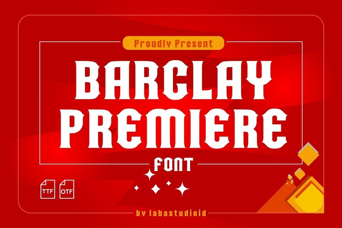 Barclay Premiere Font