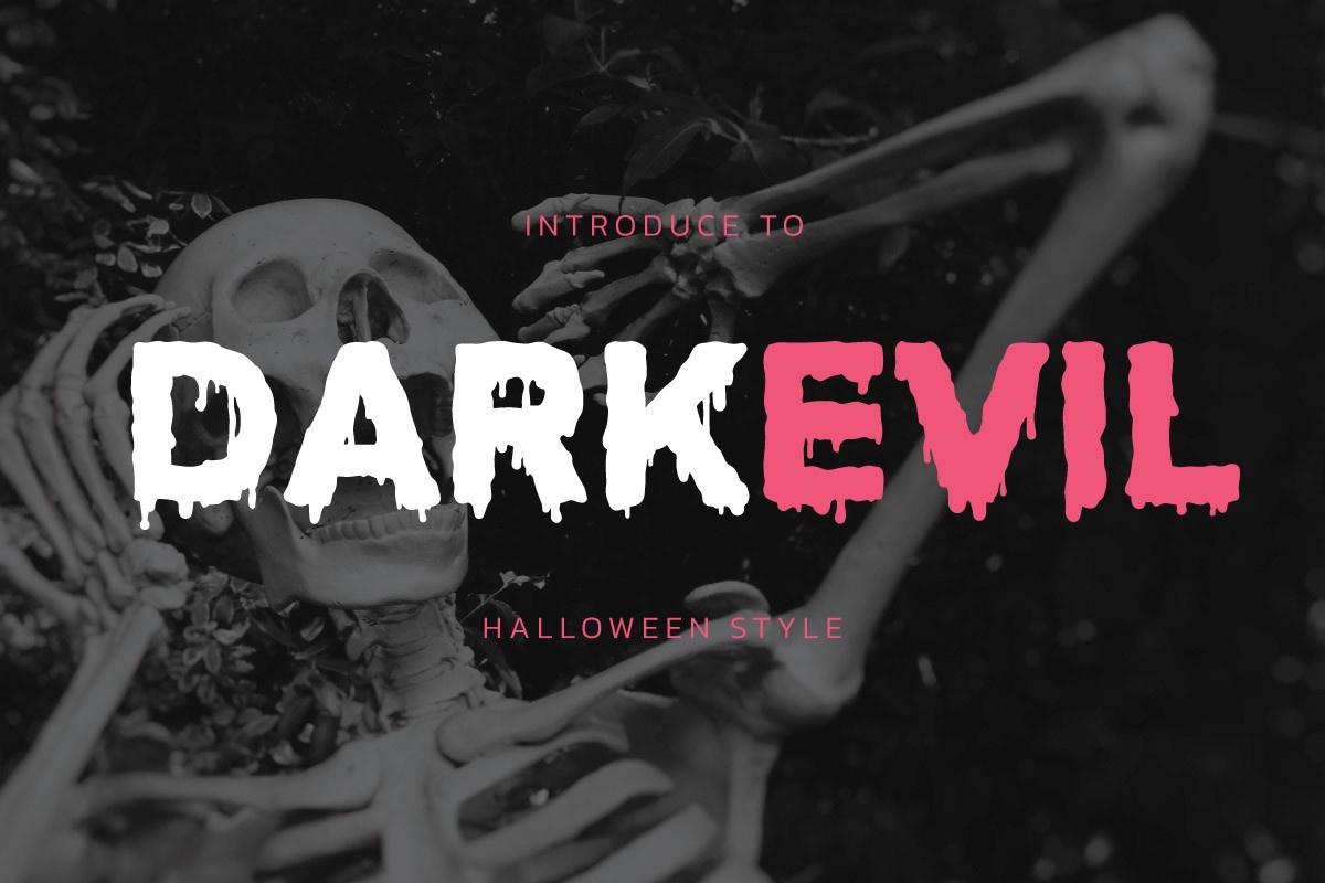 Example font Darkevil #1