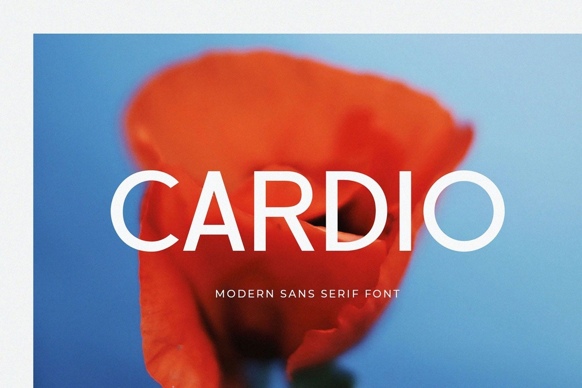 Example font Cardio #1