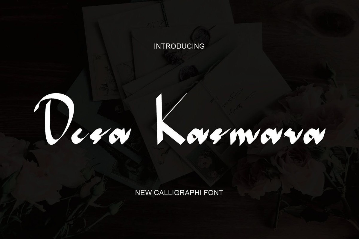 Example font Desa Kasmara #1