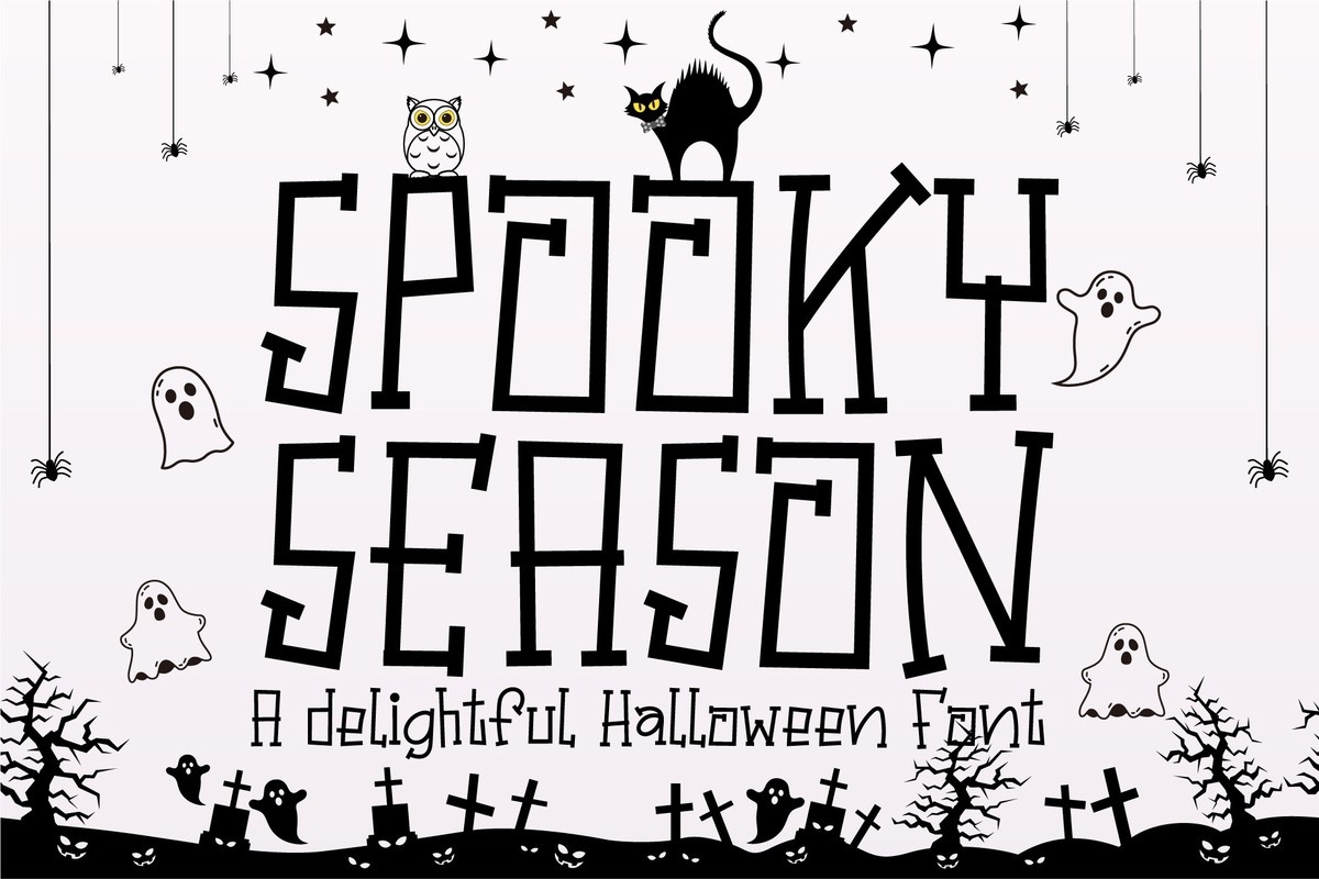 Example font Spooky Season #1