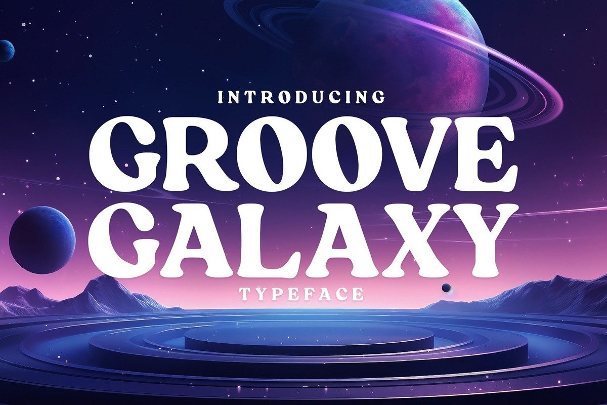 Groove Galaxy Font