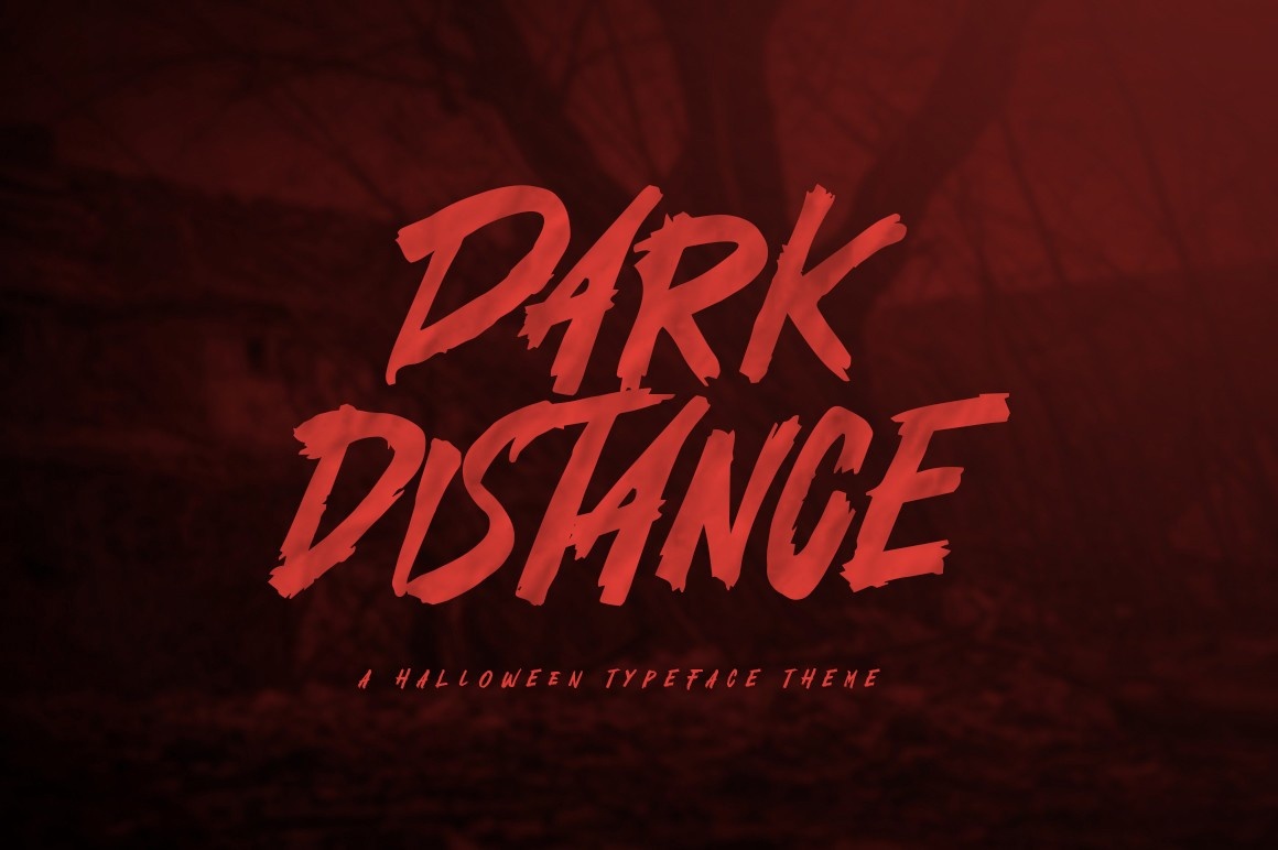 Dark Distance Font