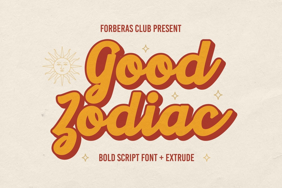 Good Zodiac Font