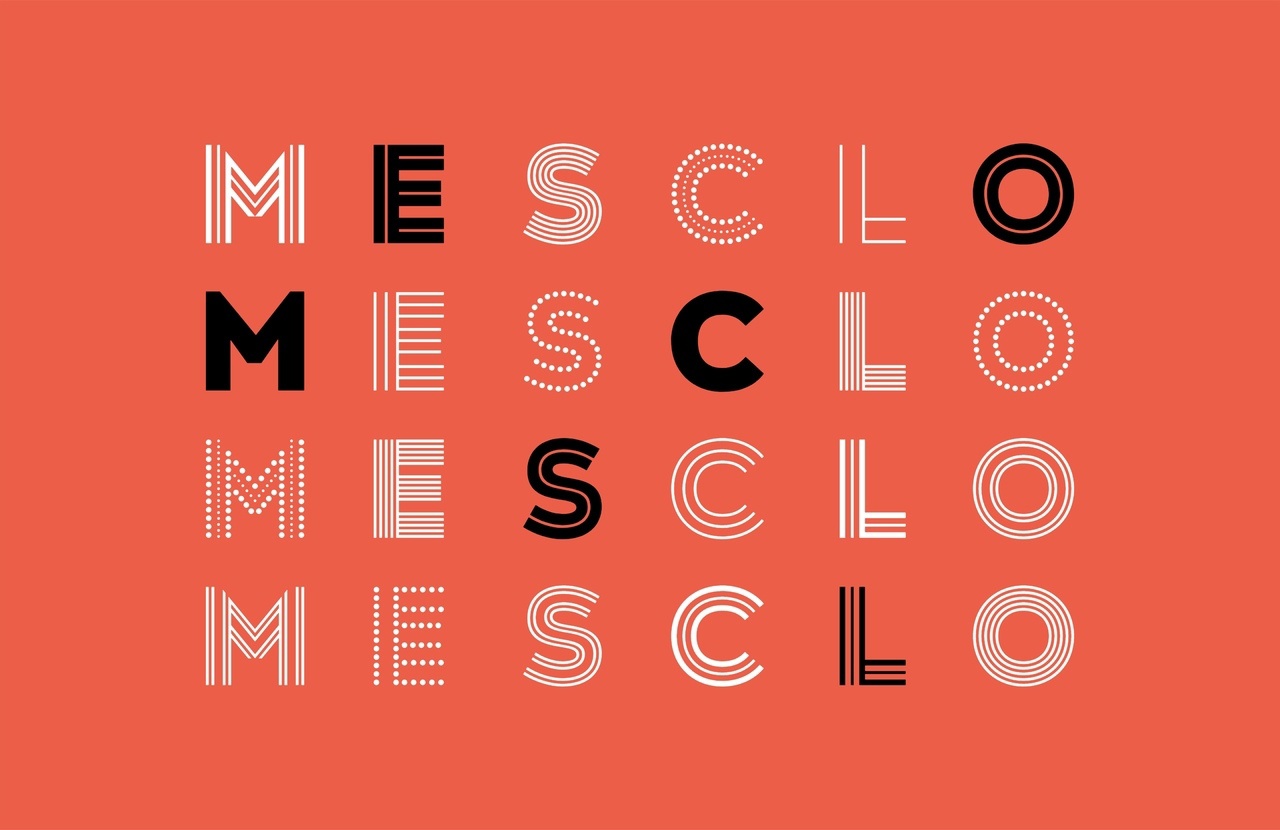 Example font Mesclo #1