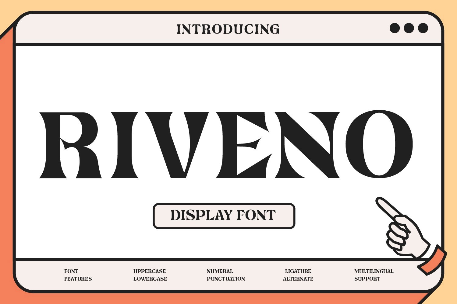 Riveno Font