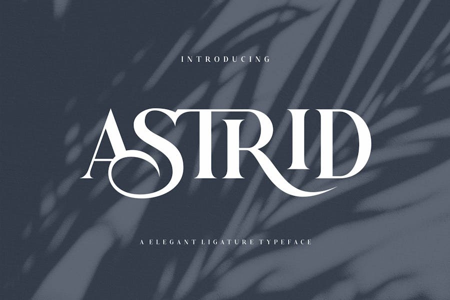 Example font ASTRID #1