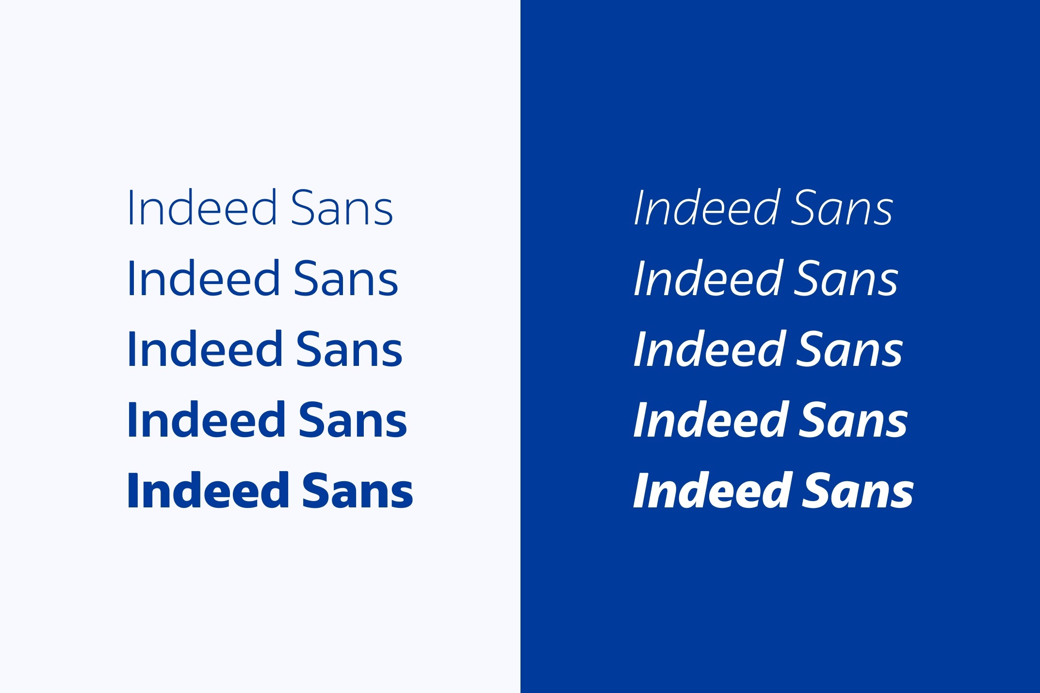 Indeed Sans Font