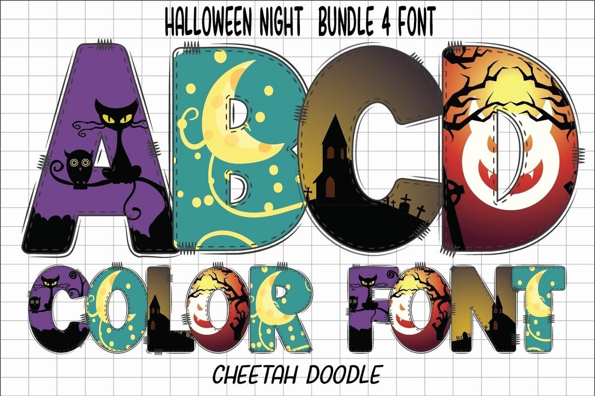 Example font Halloween Night #1