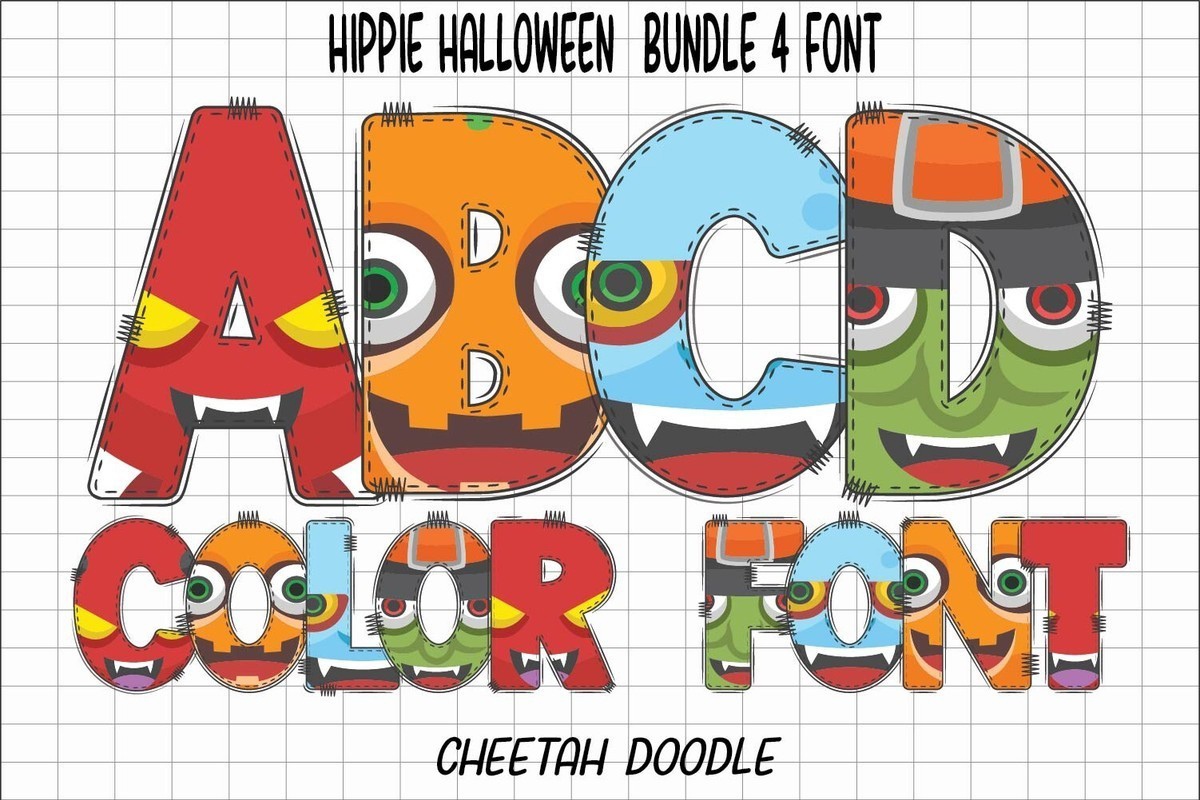 Hippie Halloween Font