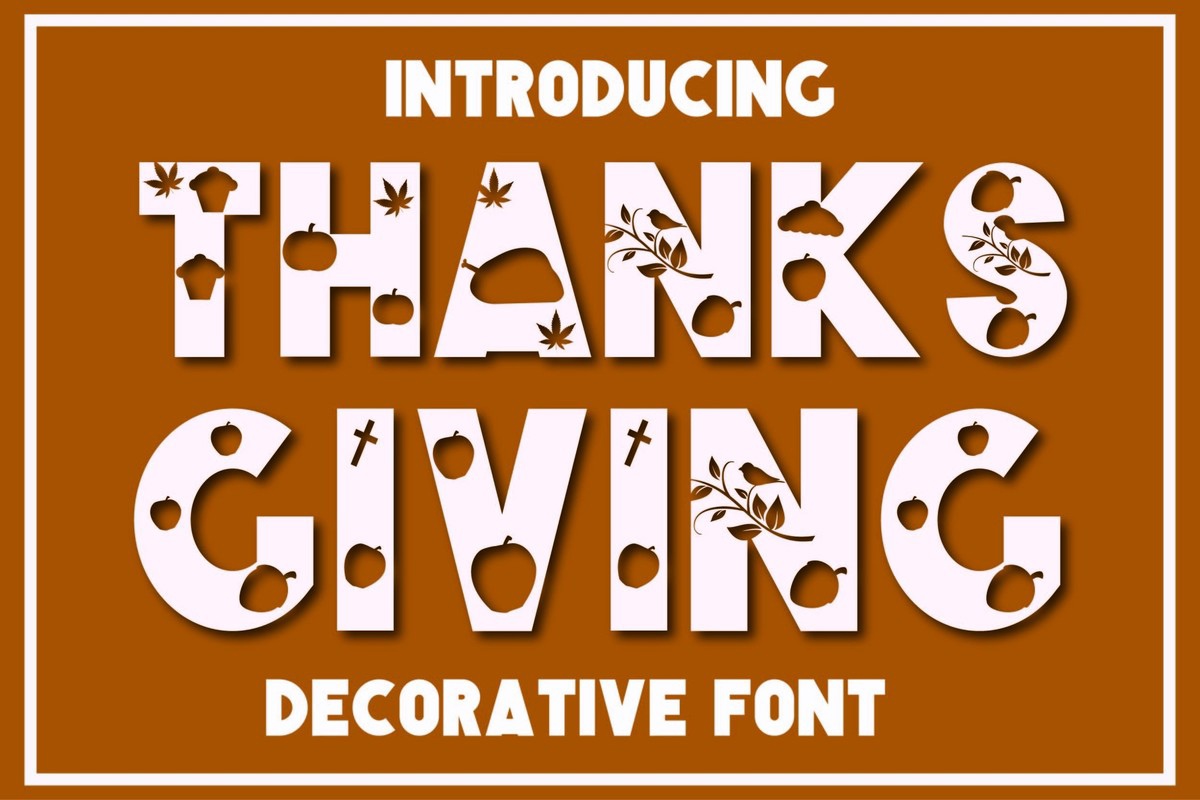Thanksgiving Font