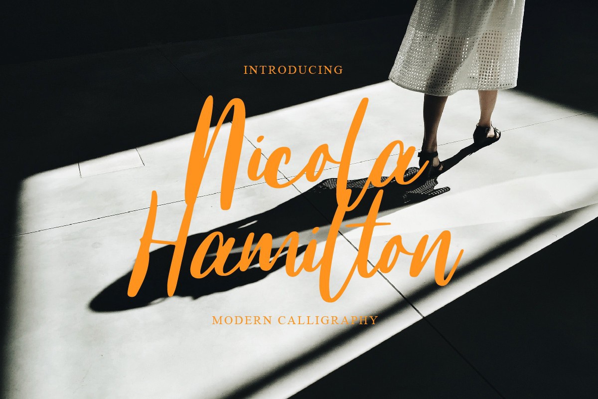 Nicola Hamilton Font