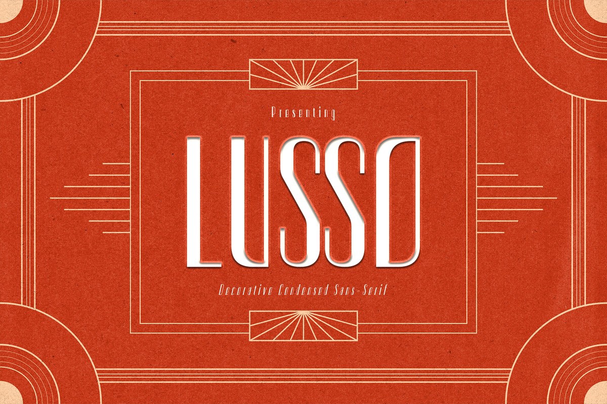 CF Lusso Font