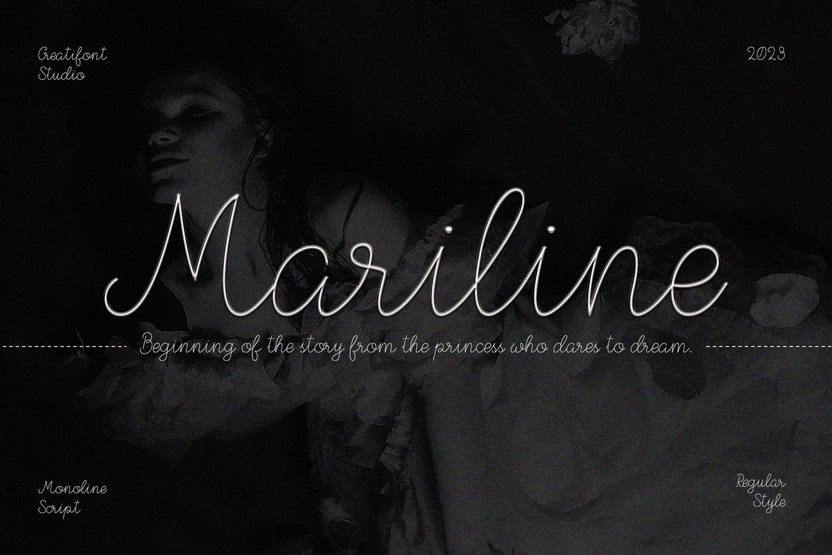 CF Mariline Font